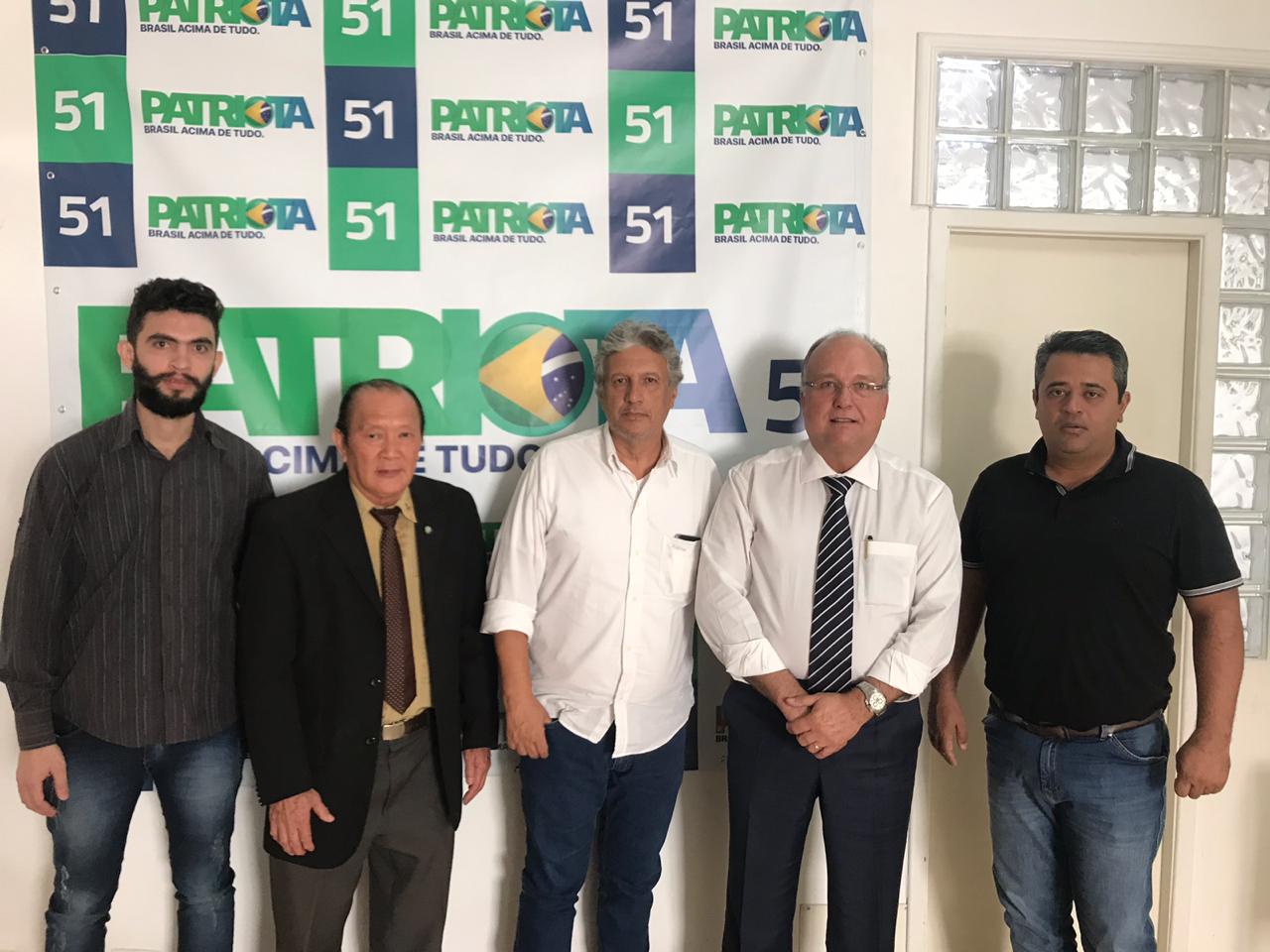 Hyslan Pires, Hiroshi Koto, Ismar Tavares, Ovasco Resende, e Eliel Pires